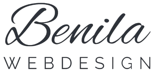 benila webdesign színes logó