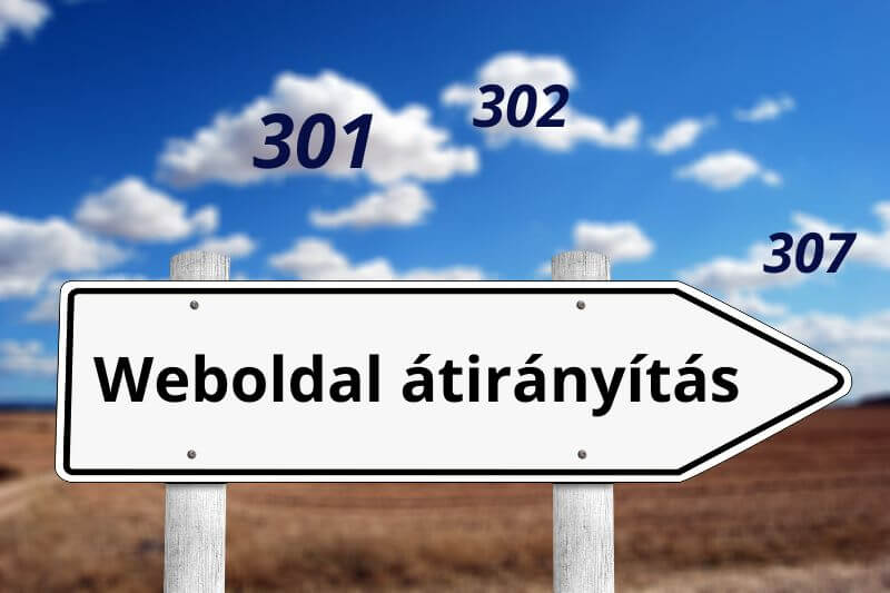 weboldal átirányítás